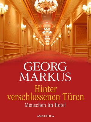 cover image of Hinter verschlossenen Türen